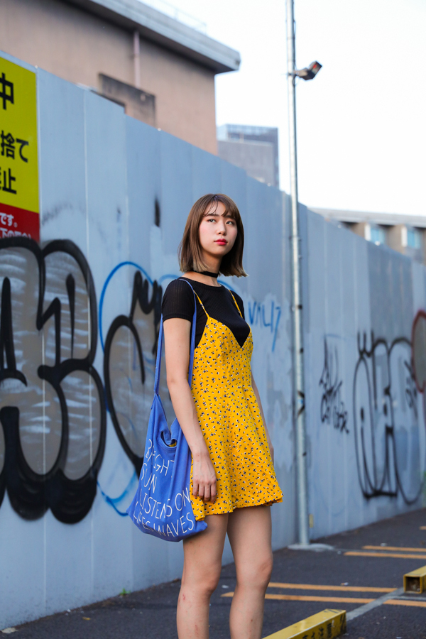 山本 愛さん - 古着(ユーズド)(USED)、トップショップ(TOPSHOP)｜原宿ストリートスナップ - 写真4