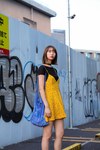 山本 愛さん - 古着(ユーズド)(USED)、トップショップ(TOPSHOP)｜原宿ストリートスナップ4