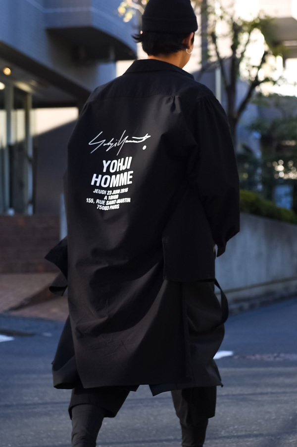 チョイ シュイ ウォンさん - ヨウジヤマモト(Yohji Yamamoto)、グラウンド ワイ(Ground Y)｜青山・表参道ストリートスナップ - 写真3