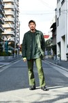 稲葉 冬樹さん - ササフラス(SASSAFRAS)、ビルウォールレザー(Bill Wall Leather)｜阪急梅田ストリートスナップ1