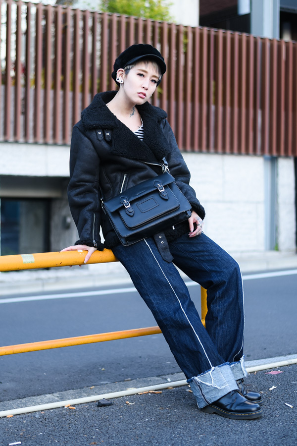 まりもさん - エモダ(EMODA)、アズール バイ マウジー(AZUL by moussy)｜原宿ストリートスナップ - 写真7