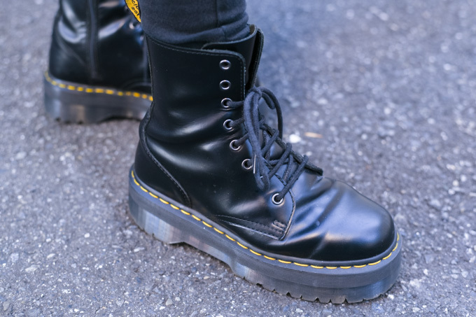 角元 百花さん - ドクターマーチン(Dr. Martens)、ビームス(BEAMS)｜渋谷ストリートスナップ - 写真4