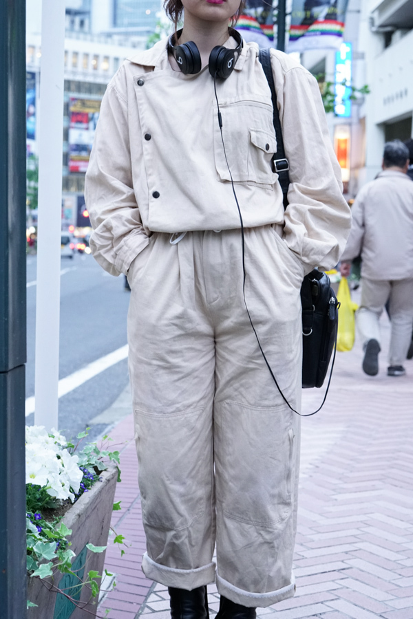 對馬 早紀さん - 古着(ユーズド)(USED)、メゾン マルジェラ(Maison Margiela)｜渋谷ストリートスナップ - 写真3