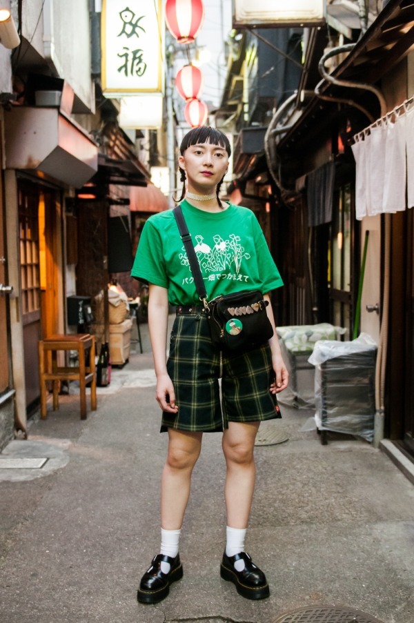 ののかさん - ドクターマーチン(Dr. Martens)、古着(ユーズド)(USED)｜渋谷ストリートスナップ - 写真8