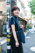 加藤 りらさん - 古着(ユーズド)(USED)、ジーナシス(JEANASIS)｜原宿ストリートスナップ5