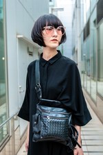 長尾 ミサキさん - ヨウジヤマモト(Yohji Yamamoto)、ボッテガ・ヴェネタ(BOTTEGA VENETA)｜原宿ストリートスナップ2