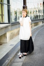 真通 結衣さん - ザラ(ZARA)、ユナイテッド ヌード(UNITED NUDE)｜原宿ストリートスナップ6