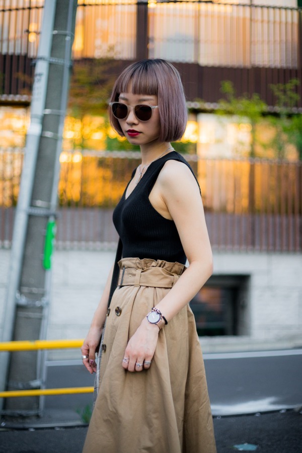 ひねちさん - ページボーイ(PAGEBOY)、マウジー(MOUSSY)｜原宿ストリートスナップ - 写真12