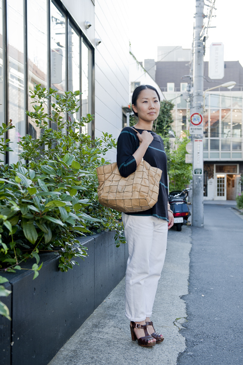 金本麻衣さん - ドリス ヴァン ノッテン(DRIES VAN NOTEN)、アクネ ストゥディオズ(Acne Studios)｜原宿ストリートスナップ1