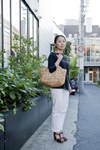 金本麻衣さん - ドリス ヴァン ノッテン(DRIES VAN NOTEN)、アクネ ストゥディオズ(Acne Studios)｜原宿ストリートスナップ1