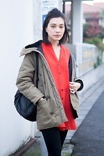 池田 エリーさん - アルファ インダストリーズ(ALPHA INDUSTRIES)、プーマ(PUMA)｜原宿ストリートスナップ3