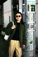 千葉 潤平さん - コム デ ギャルソン・オム プリュス(COMME des GARÇONS HOMME PLUS)、セリーヌ(CELINE)｜渋谷ストリートスナップ2