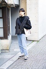 イオさん - 古着(ユーズド)(USED)、ヴァンズ(VANS)｜渋谷ストリートスナップ2