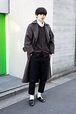 千田 恭平さん - 古着(ユーズド)(USED)、無印良品(MUJI)｜渋谷ストリートスナップ1