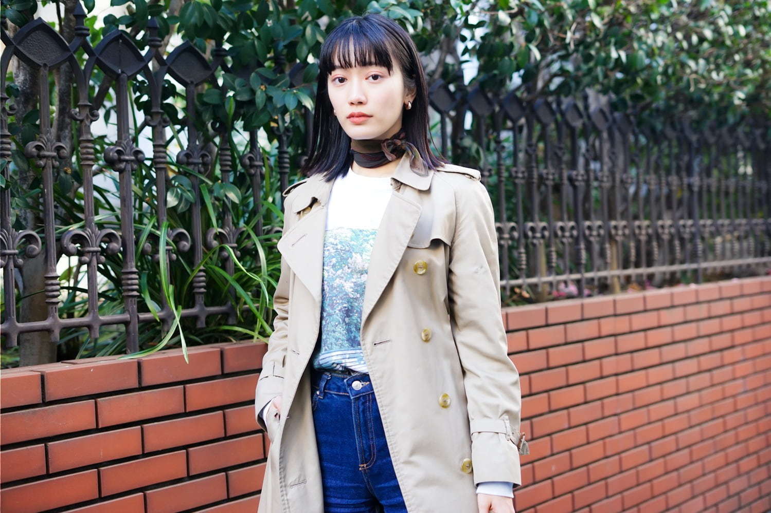 甲斐 まりかさん - バーバリー(BURBERRY)、古着(ユーズド)(USED)｜渋谷ストリートスナップ - 写真7