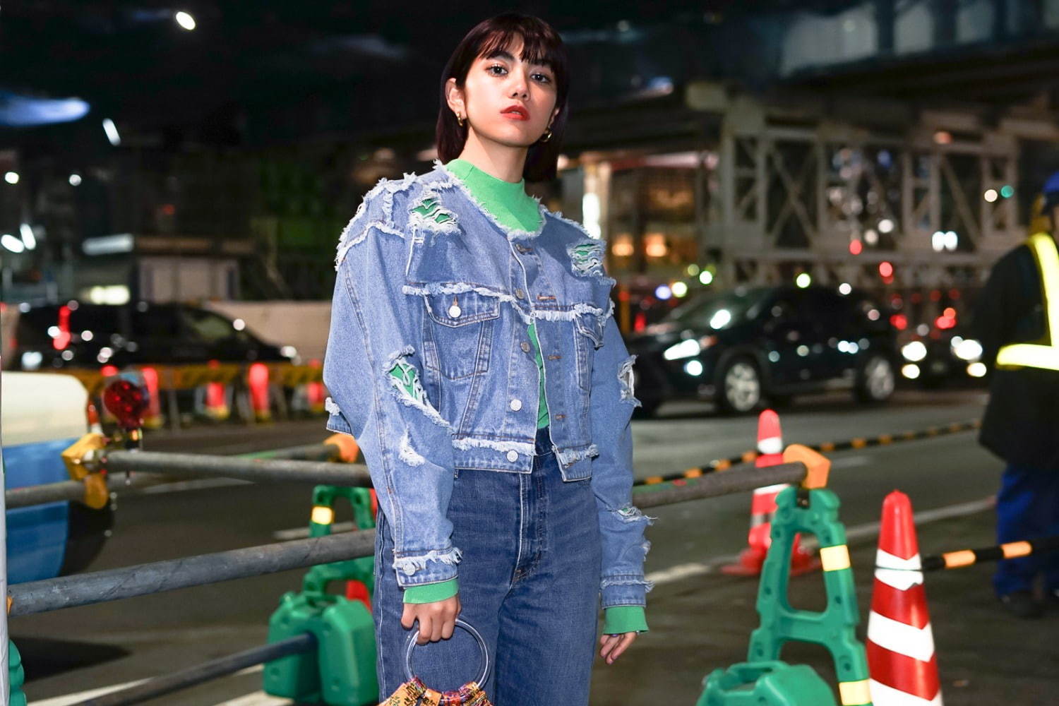 美南 レイラさん - スライ(SLY)、マウジー(MOUSSY)｜渋谷ストリートスナップ - 写真4