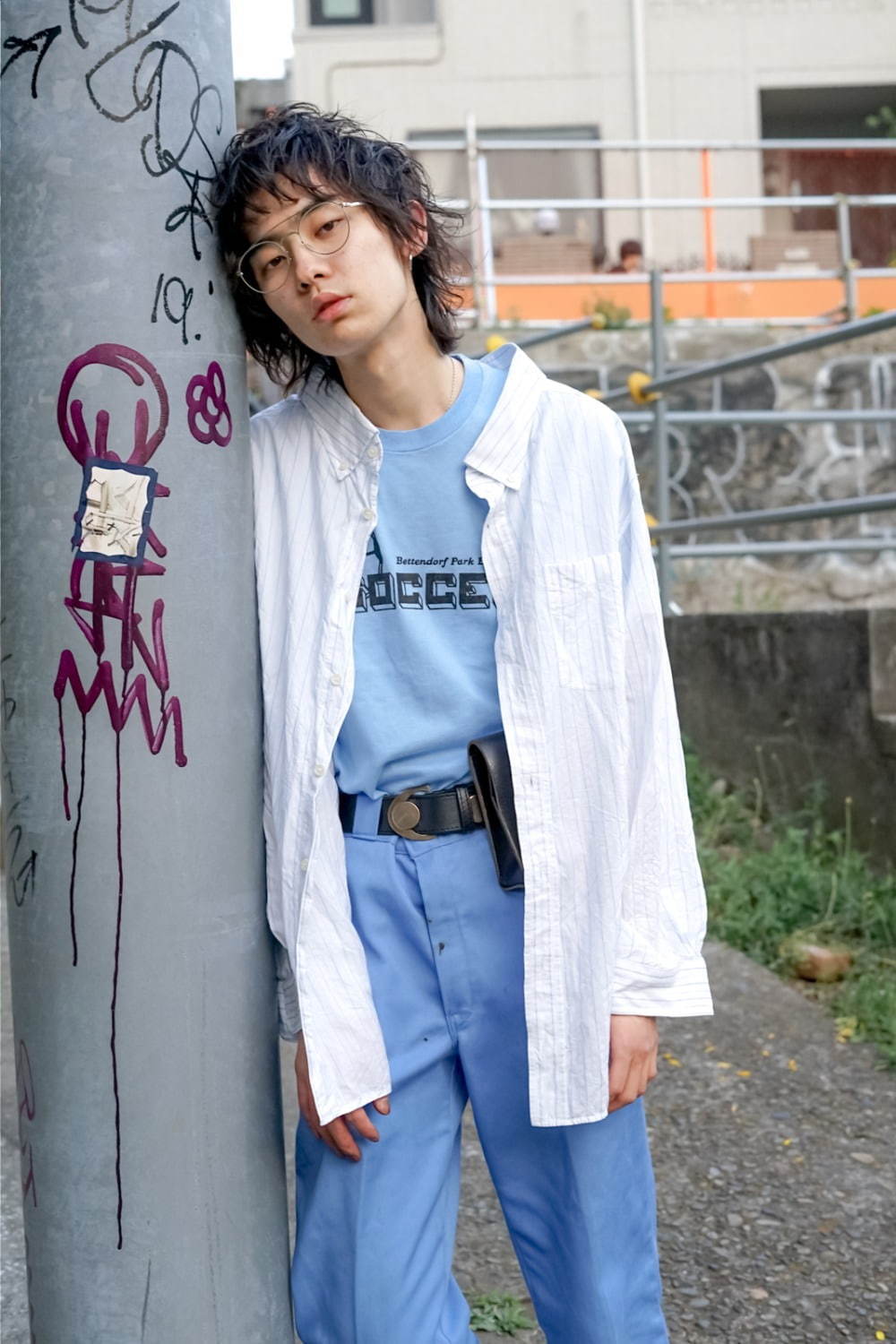 富永 榛人さん - バレンシアガ(BALENCIAGA)、古着(ユーズド)(USED)｜渋谷ストリートスナップ - 写真8