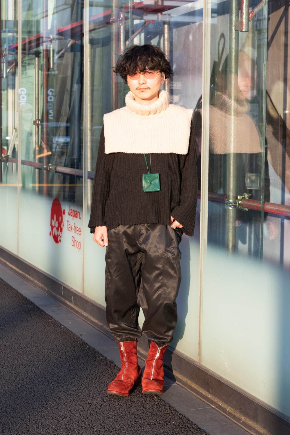 吉田 隼也さん - ラフ シモンズ(RAF SIMONS)、古着(ユーズド)(USED)｜渋谷ストリートスナップ - 写真1