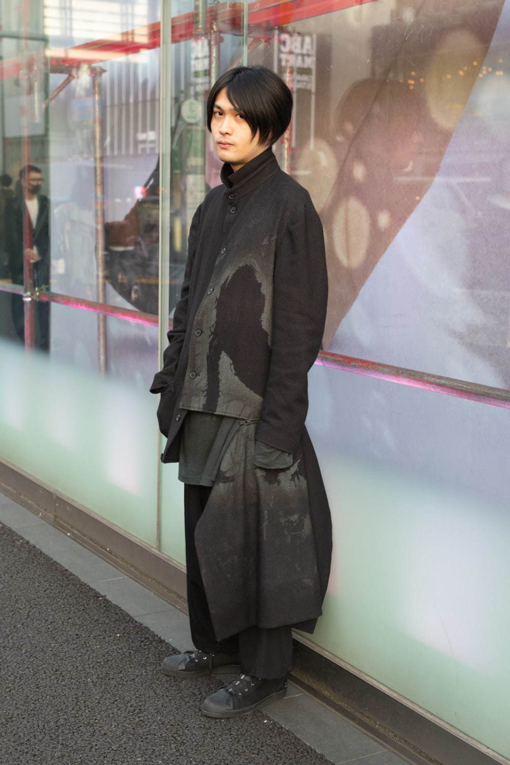 小池 勇輝さん - ヨウジヤマモト(Yohji Yamamoto)｜渋谷ストリートスナップ - 写真3