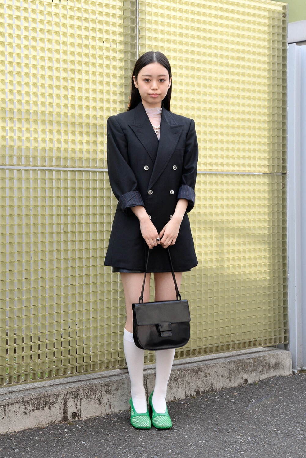 勝川 美羽さん - 古着(ユーズド)(USED)、プラダ(PRADA)｜渋谷ストリートスナップ2