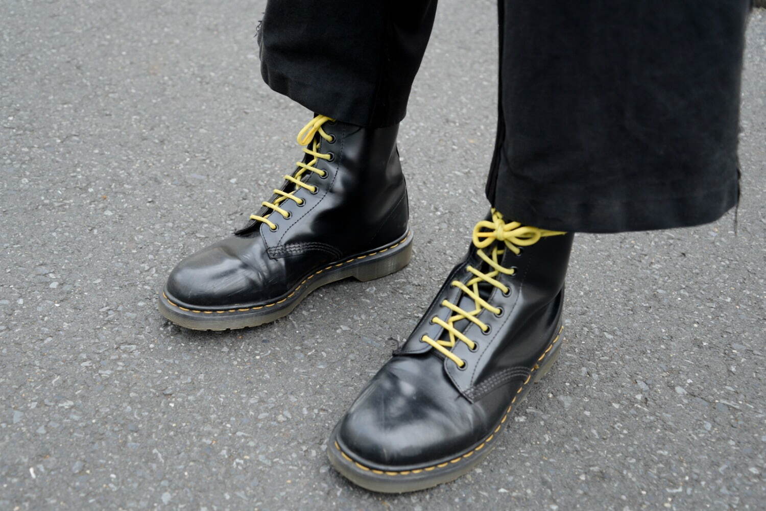 大熊 凛也さん - 古着(ユーズド)(USED)、ドクターマーチン(Dr. Martens)｜渋谷ストリートスナップ - 写真4