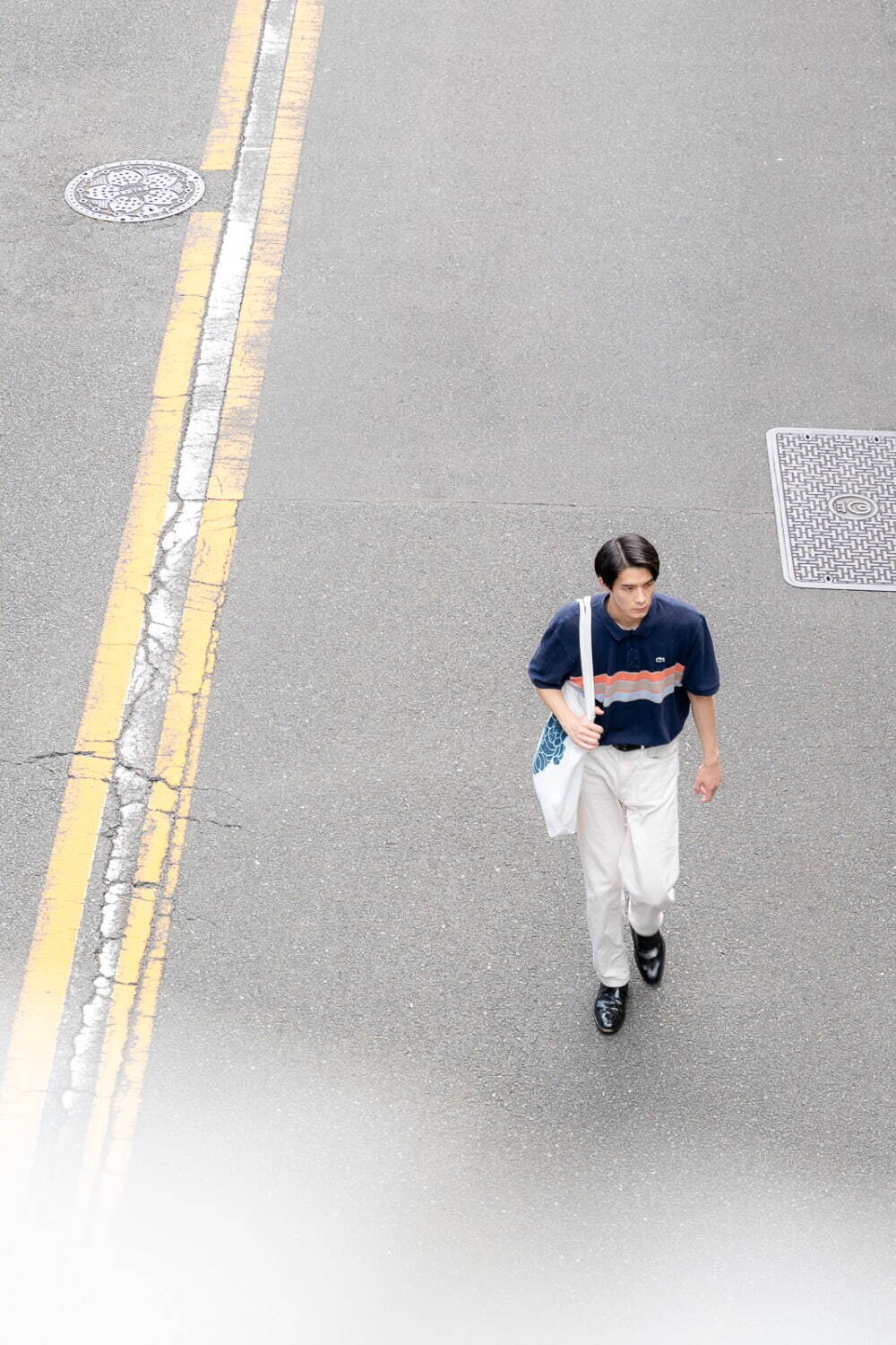 小笠原 颯さん - ラコステ(LACOSTE)、アー・ペー・セー(A.P.C.)｜渋谷ストリートスナップ - 写真8