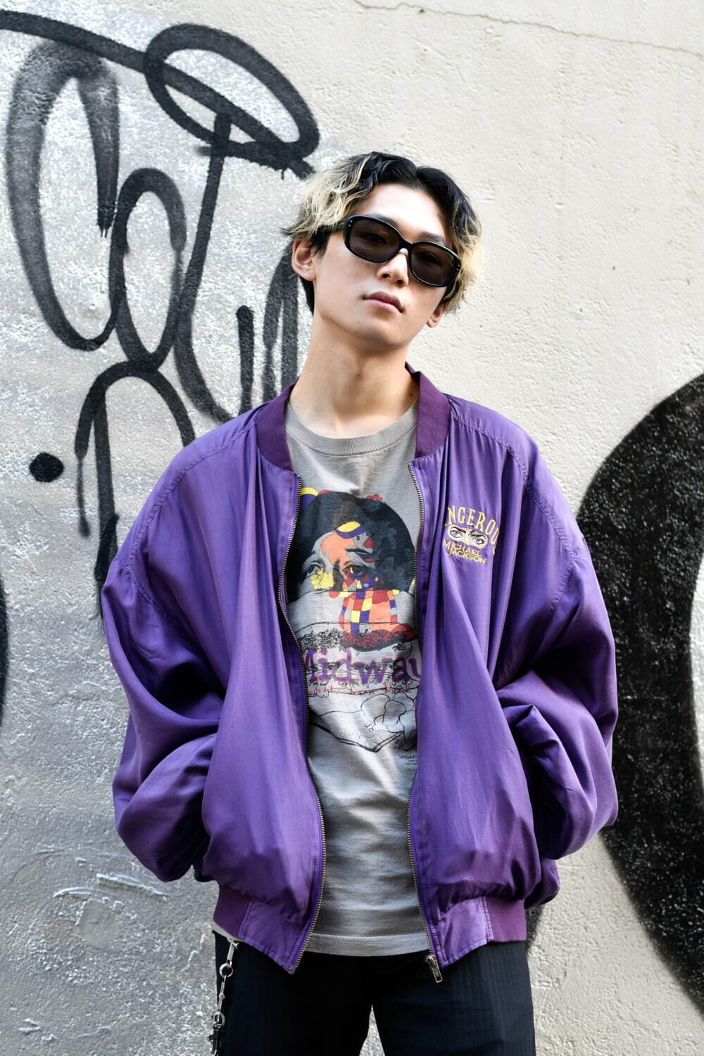 山田 祐さん - ヴィンテージ(vintage)、アンダーカバー(UNDERCOVER)｜渋谷ストリートスナップ - 写真2