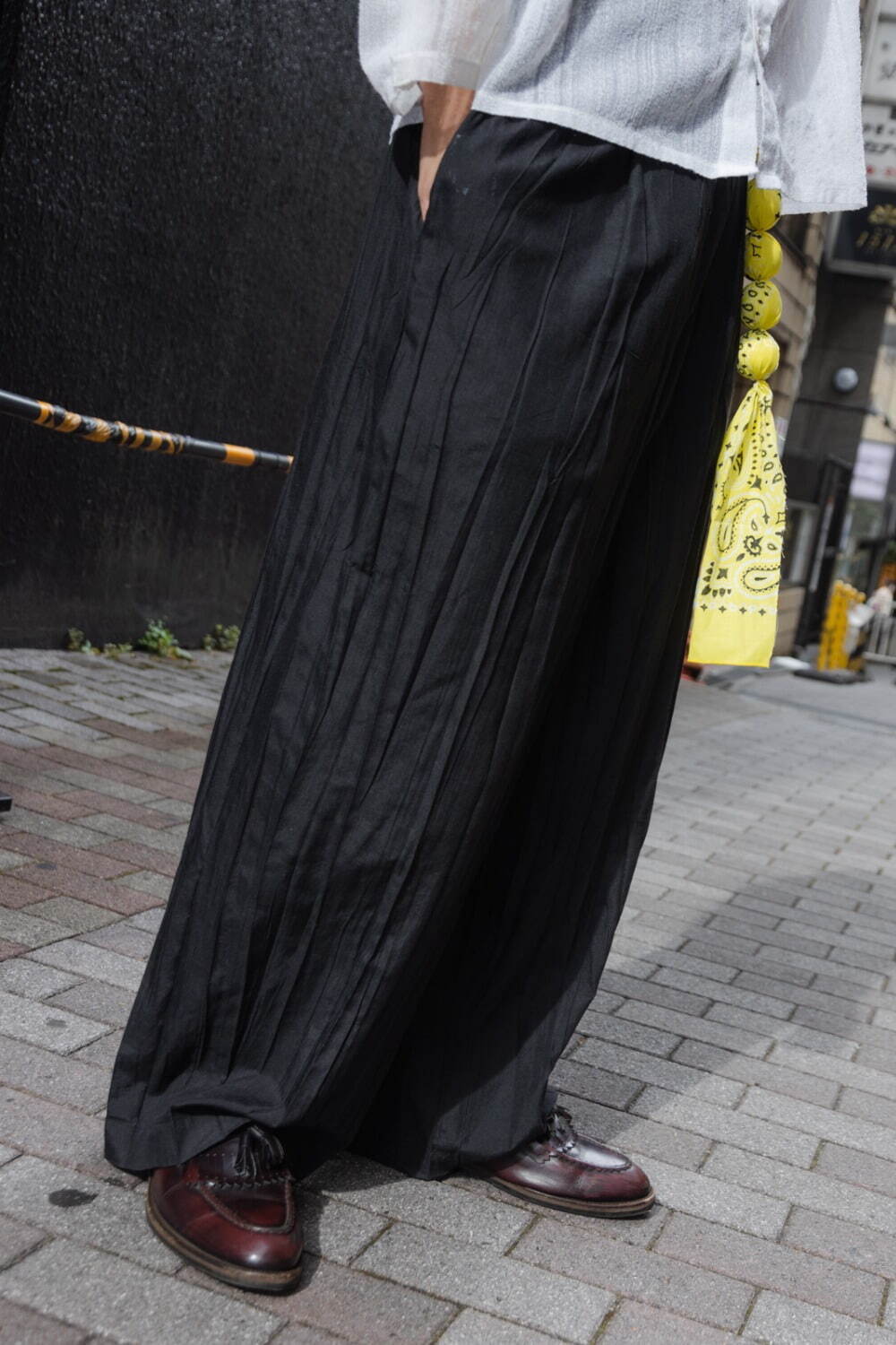 悠杏さん - 古着(ユーズド)(USED)、イッセイ ミヤケ(ISSEY MIYAKE)｜渋谷ストリートスナップ - 写真5