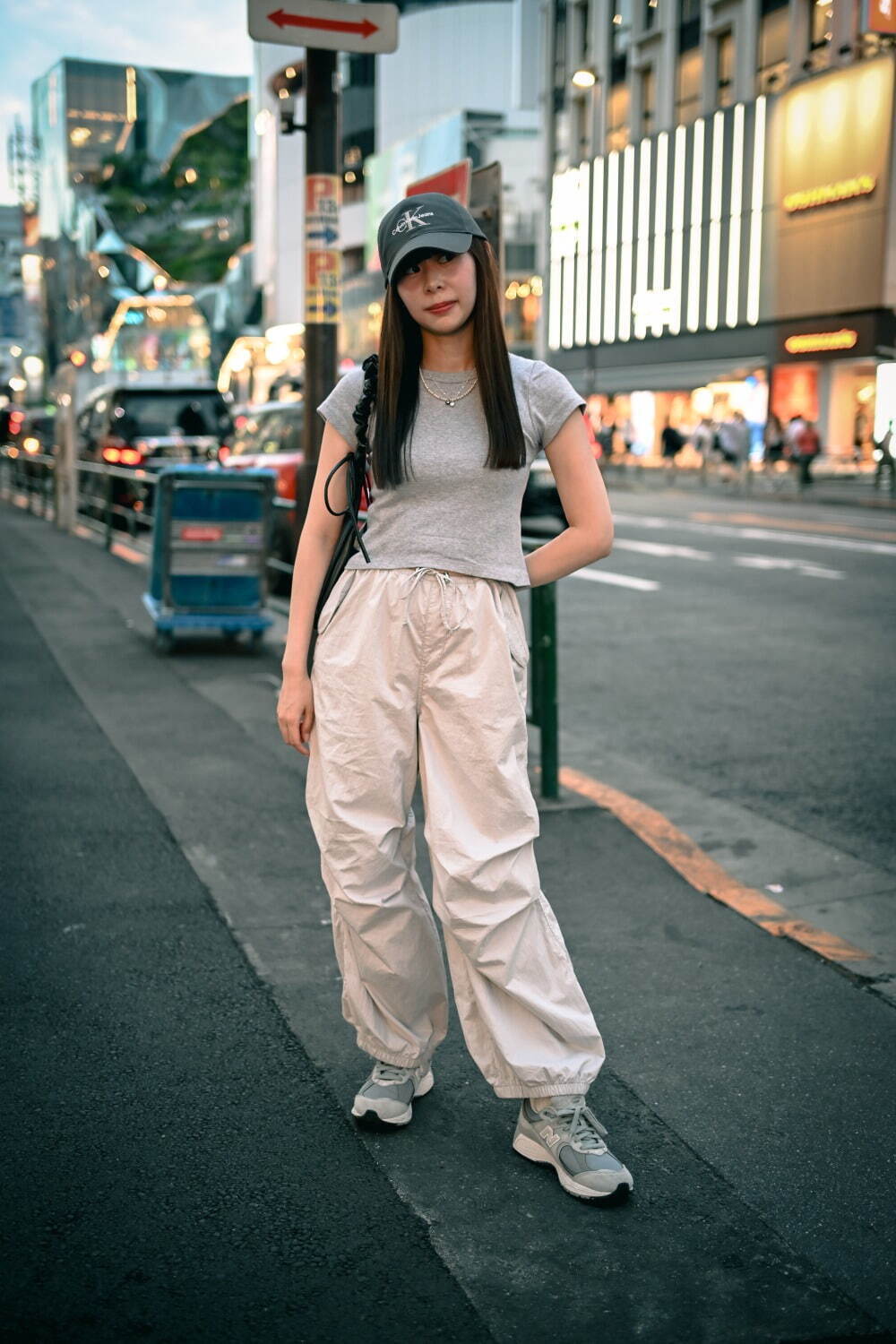 千咲さん - エイチ＆エム(H&M)、ニューバランス(New Balance)｜原宿ストリートスナップ1