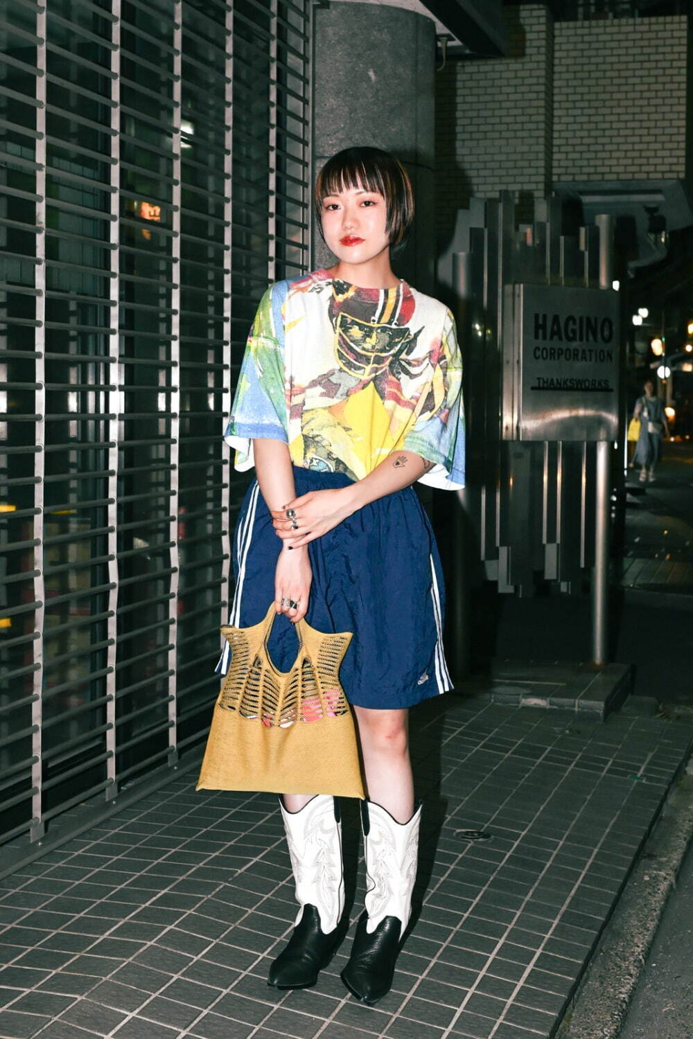 安部 奏海さん - イッセイ ミヤケ(ISSEY MIYAKE)｜渋谷ストリートスナップ - 写真1