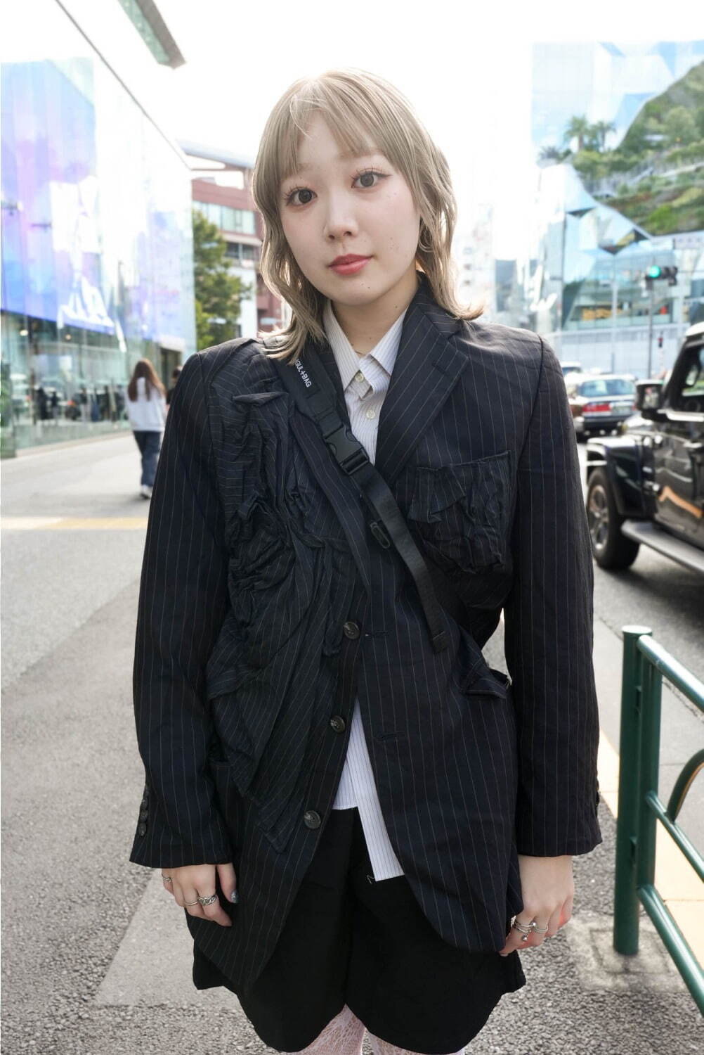 菱田 愛果さん - 古着(ユーズド)(USED)、ザラ(ZARA)｜原宿ストリートスナップ - 写真4