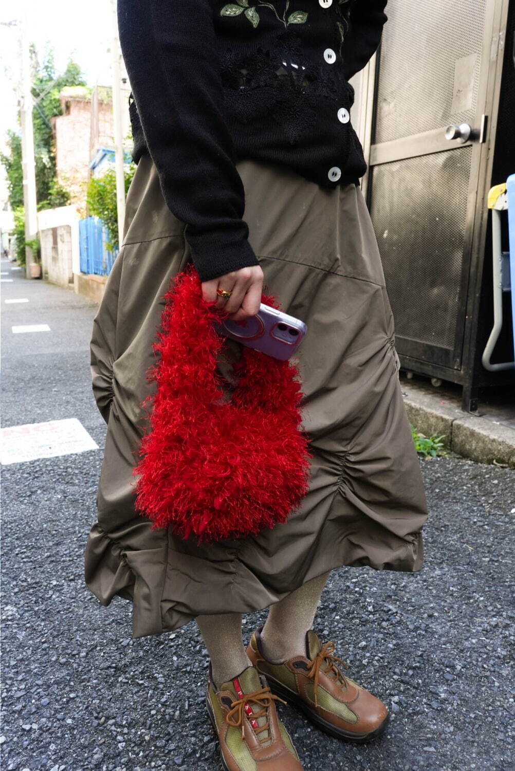 Azusaさん - 古着(ユーズド)(USED)、プラダ(PRADA)｜原宿ストリートスナップ - 写真4