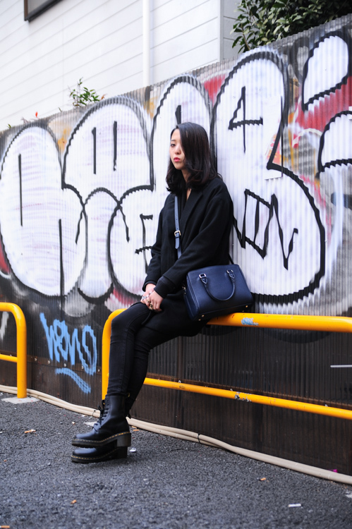 丸山 侑希子さん - ザラ(ZARA)、ドクターマーチン(Dr. Martens)｜原宿ストリートスナップ - 写真7