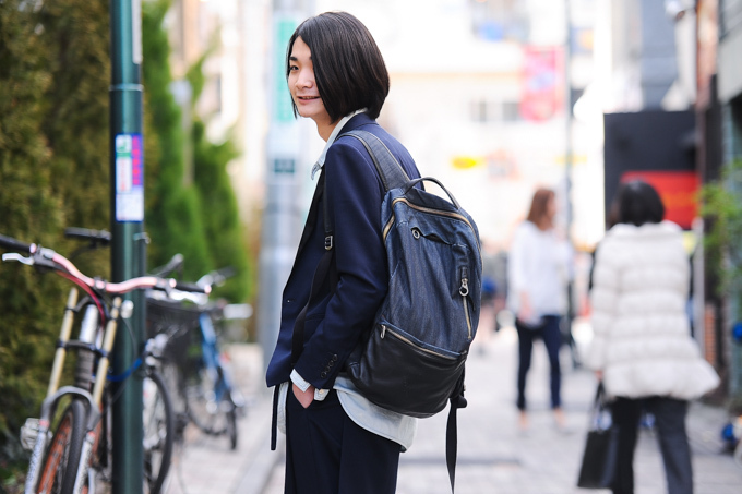 牛久保 俊一さん - ラッド ミュージシャン(LAD MUSICIAN)、インケース(Incase)｜原宿ストリートスナップ - 写真6