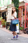 市川 歩未さん - 無印良品(MUJI)、ナイキ(NIKE)｜原宿ストリートスナップ4